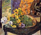 The Makings of a Bouquet by Paul Gauguin